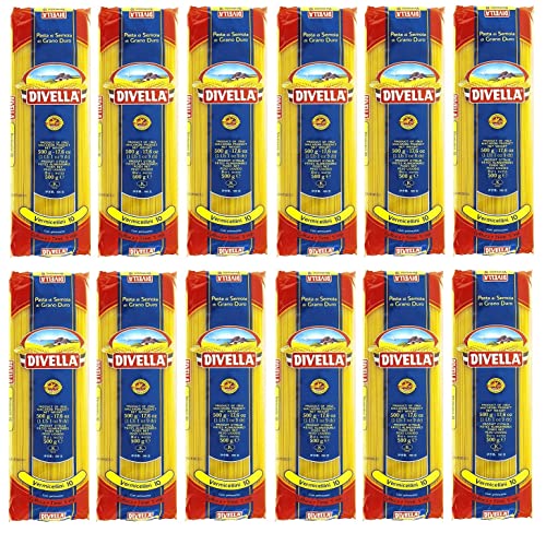 12x Divella Vermicellini n°10 Hartweizengrieß Pasta Italienische Nudeln 500g Packung + Italian Gourmet Polpa di Pomodoro 400g Dose 12x Divella Vermicellini n°10 Hartweizengrieß Pasta Italienische Nudeln 500g Packung + Italian Gourmet Polpa di Pomodoro 400g Dose von Italian Gourmet E.R.