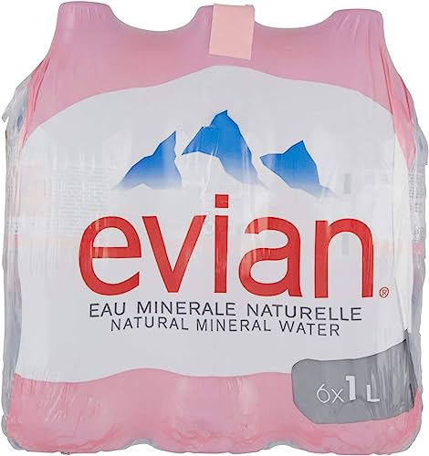 12x Evian Natürliches Mineralwasser PET 1 L + Italian Gourmet Polpa 400g von Italian Gourmet E.R.