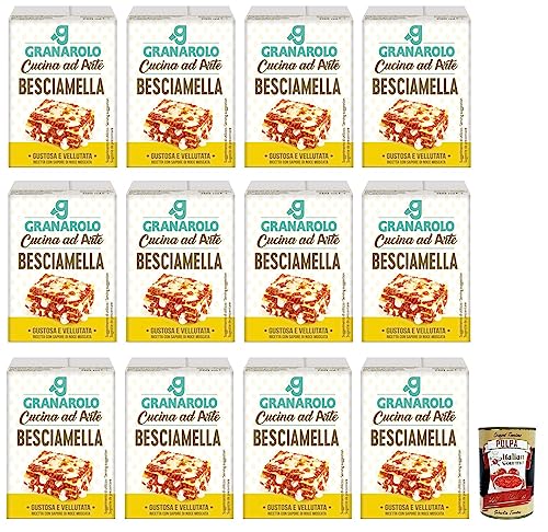 12x Granarolo Besciamella,UHT-Béchamel Sahne zum Kochen,Langanhaltende,Weich und Ohne Klümpchen,200ml + Italian Gourmet Polpa di Pomodoro 400g Dose 12x Granarolo Besciamella,UHT-Béchamel Sahne zum Kochen,Langanhaltende,Weich und Ohne Klümpchen,200ml + Italian Gourmet Polpa di Pomodoro 400g Dose von Italian Gourmet E.R.