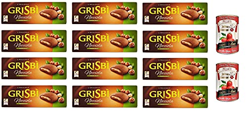 12x Matilde Vicenzi Grisbì alla Nocciola Klassischer Schokoladenkeks Süße Snacks 150g + Italian Gourmet 100% italienische geschälte Tomaten dosen 2x 400g 12x Matilde Vicenzi Grisbì alla Nocciola Klassischer Schokoladenkeks Süße Snacks 150g + Italian Gourmet 100% italienische geschälte Tomaten dosen 2x 400g von Italian Gourmet E.R.