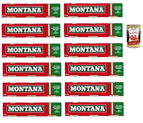 12x Montana carne classica Rindfleisch in Aspik dose 3x70g 100% Italienisch Fleisch + Italian Gourmet polpa 400g 12x Montana carne classica Rindfleisch in Aspik dose 3x70g 100% Italienisch Fleisch + Italian Gourmet polpa 400g von Italian Gourmet E.R.