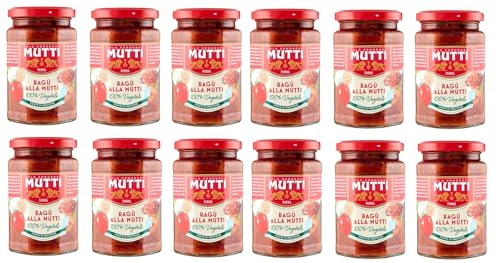 12x Mutti Ragù alla Mutti MUTTI-GEMÜSE-SAUCE 280gr + Italian Gourmet pelati 400gr von Italian Gourmet E.R.