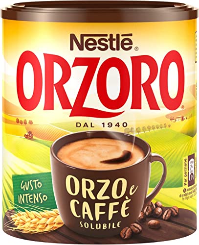 12x Orzoro Caffe' e Orzo solubile Gersten und löslicher Kaffee Nestlè Instant-Gerstenkaffee 120 g von Italian Gourmet E.R.