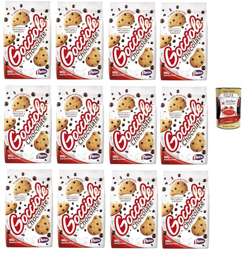 12x Pavesi Barilla Kekse Gocciole 500 g Italien biscuits cookies kuchen brioche + Italian Gourmet polpa 400g 12x Pavesi Barilla Kekse Gocciole 500 g Italien biscuits cookies kuchen brioche + Italian Gourmet polpa 400g von Italian Gourmet E.R.