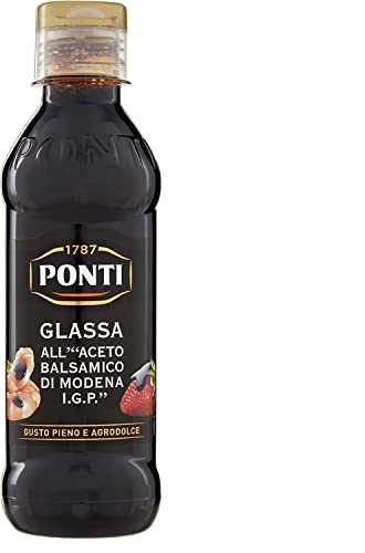 12x Ponti Aceto Balsamico di Modena Balsamico-Essig sauce Würzsaucen 250ml 12x Ponti Aceto Balsamico di Modena Balsamico-Essig sauce Würzsaucen 250ml von Italian Gourmet E.R.