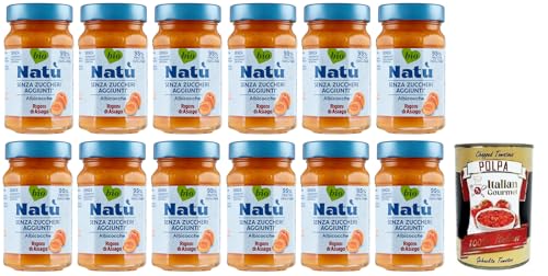 12x Rigoni di Asiago Natù Albicocche Bio-Aprikosen Zubereitung,Aprikosenmarmelade Ohne Zuckerzusatz 240g + Italian Gourmet Polpa di Pomodoro 400g Dose 12x Rigoni di Asiago Natù Albicocche Bio-Aprikosen Zubereitung,Aprikosenmarmelade Ohne Zuckerzusatz 240g + Italian Gourmet Polpa di Pomodoro 400g Dose von Italian Gourmet E.R.
