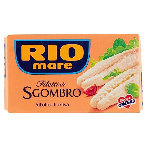 12x Rio Mare Makrelenfilets in Olivenöl, reich an Omega 3, 125 g + Italian Gourmet polpa 400g von Italian Gourmet E.R.