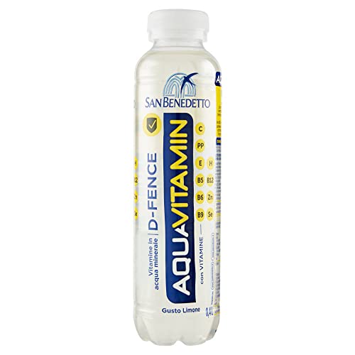 12x San Benedetto Aquavitamin D-Fence wasser mit Lemon PET Flasche 40cl 12x San Benedetto Aquavitamin D-Fence wasser mit Lemon PET Flasche 40cl von Italian Gourmet E.R.