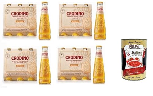 12x San pellegrino Crodino 175 ml Aperitif ohne Alkohol bitter aus italien + Italian Gourmet polpa 400g 12x San pellegrino Crodino 175 ml Aperitif ohne Alkohol bitter aus italien + Italian Gourmet polpa 400g von Italian Gourmet E.R.