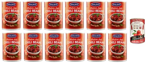 12x Santa Maria Mexikanische Bohnen 410gr+ Italian Gourmet pelati 400gr 12x Santa Maria Mexikanische Bohnen 410gr+ Italian Gourmet pelati 400gr von Italian Gourmet E.R.