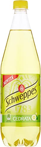 12x Schweppes Cedrata Rinfrescante Citron PET 1 Lt erfrischend von Italian Gourmet E.R.