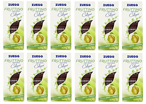 12x Zuegg Fruttino Snack-Break Cotogna Quitten-Snacks Jede Box enthält 4 Packungen mit je 40g 12x Zuegg Fruttino Snack-Break Cotogna Quitten-Snacks Jede Box enthält 4 Packungen mit je 40g von Italian Gourmet E.R.