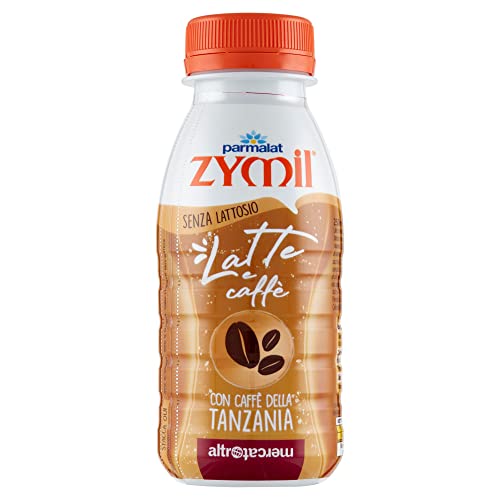 12x Zymil laktosefreie Milch und Kaffee mit Kaffee aus Tansania 250 ml von Italian Gourmet E.R.