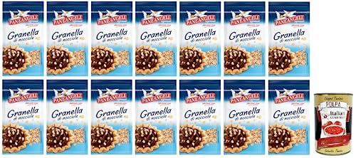14x Paneangeli Granella di Nocciole,Haselnusskorn,gebrauchsfertige Haselnüsse zum Anreichern und Dekorieren von Desserts 50g + Italian Gourmet Polpa di Pomodoro 400g Dose 14x Paneangeli Granella di Nocciole,Haselnusskorn,gebrauchsfertige Haselnüsse zum Anreichern und Dekorieren von Desserts 50g + Italian Gourmet Polpa di Pomodoro 400g Dose von Italian Gourmet E.R.