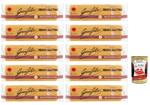 15x Garofalo Spaghetti senza Glutine Glutenfreie Spaghetti Nudeln gluten free 400g + Italian Gourmet Polpa 400g von Italian Gourmet E.R.