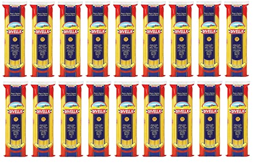 18x Divella Fettuccine n°12 Hartweizengrieß Pasta Italienische Nudeln 500g Packung + Italian Gourmet Polpa di Pomodoro 400g Dose 18x Divella Fettuccine n°12 Hartweizengrieß Pasta Italienische Nudeln 500g Packung + Italian Gourmet Polpa di Pomodoro 400g Dose von Italian Gourmet E.R.
