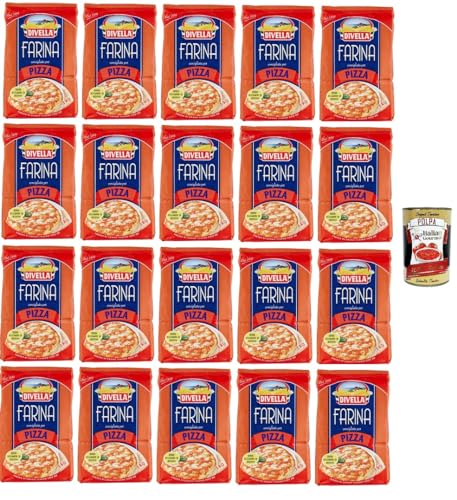 20x DIVELLA-MEHL FÜR PIZZA 1 KG + Italian gourmet polpa 400g 20x DIVELLA-MEHL FÜR PIZZA 1 KG + Italian gourmet polpa 400g von Italian Gourmet E.R.