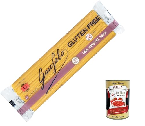 20x Garofalo Linguine 400 g Senza Glutine Glutin free, glutenfrei Pasta Noodles + Italian Gourmet Polpa 400 g von Italian Gourmet E.R.