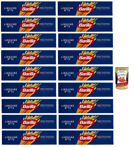 20x Pasta Barilla Linguine Nr. 13 italienisch Nudeln 500 g pack + Italian Gourmet polpa 400g von Italian Gourmet E.R.