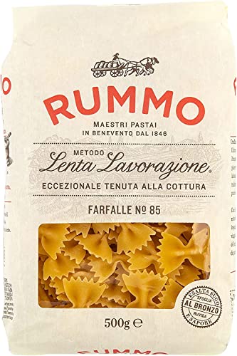 20x Rummo Farfalle N. 85 Hartweizengrieß Pasta Italienische Nudeln 500g Packung + Italian Gourmet Polpa di Pomodoro 400g Dose von Italian Gourmet E.R.