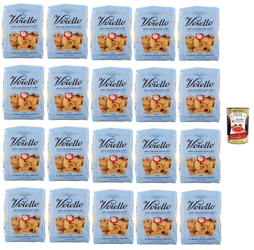 20x Voiello Pasta Mezze Maniche Rigate Nudeln 100 % italienische N 122 500g + Italian Gourmet Polpa 400g 20x Voiello Pasta Mezze Maniche Rigate Nudeln 100 % italienische N 122 500g + Italian Gourmet Polpa 400g von Italian Gourmet E.R.