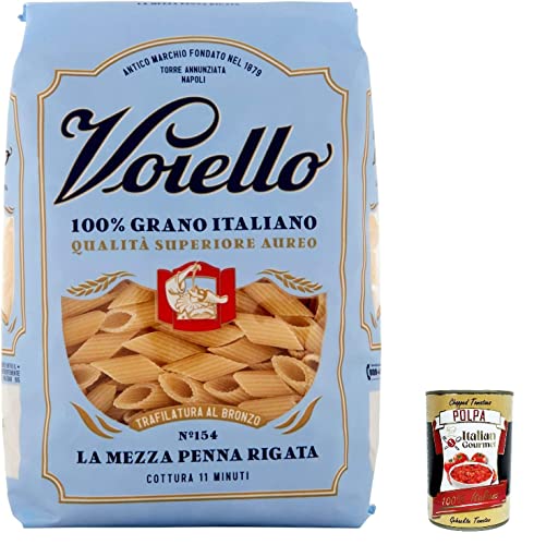 20x Voiello Pasta Mezze Penne Rigate Nudeln 100 % italienische N 154 500g + Italian Gourmet Polpa 400g 20x Voiello Pasta Mezze Penne Rigate Nudeln 100 % italienische N 154 500g + Italian Gourmet Polpa 400g von Italian Gourmet E.R.