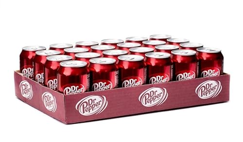 24x Dr. Pepper Original Alkoholfreies Kohlensäurehaltiges Getränk mit Fruchtgeschmack 330ml Einwegdose von Italian Gourmet E.R.