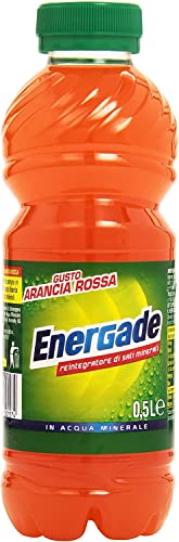 24x Energade Arancia Rossa Bevanda energetica rotes orange Energiegetränk 0,5 lt von Italian Gourmet E.R.