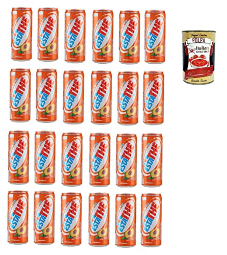 24x Ferrero Eistee Pfirsch The' Pesca Dose 330 ml ESTATHE tea the erfrischend + Italian Gourmet polpa 400g 24x Ferrero Eistee Pfirsch The' Pesca Dose 330 ml ESTATHE tea the erfrischend + Italian Gourmet polpa 400g von Italian Gourmet E.R.