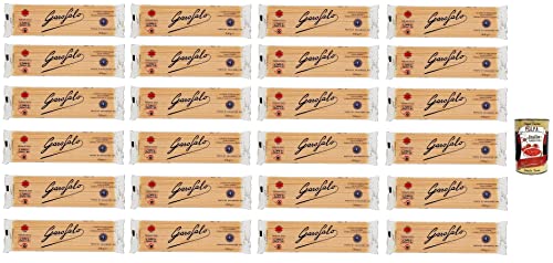 24x Pasta di Gragnano Bronze Zeichnung Vermicelli N°10 Nudeln 500g + Italian Gourmet Polpa di Pomodoro 400g Dose 24x Pasta di Gragnano Bronze Zeichnung Vermicelli N°10 Nudeln 500g + Italian Gourmet Polpa di Pomodoro 400g Dose von Italian Gourmet E.R.