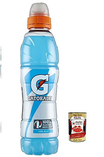 24x Gatorade Cool Blue Lampone Bevanda energetica Energiegetränk Himbeere 50 cl + Itlaian Gourmet polpa 400g von Italian Gourmet E.R.