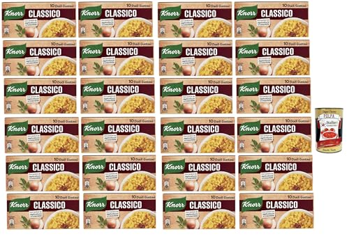 24x Knorr classico dado brodo Suppenwürfel Brühe klassisch reich an Geschmack, Packung mit 10 würfel + Italian Gourmet polpa 400g 24x Knorr classico dado brodo Suppenwürfel Brühe klassisch reich an Geschmack, Packung mit 10 würfel + Italian Gourmet polpa 400g von Italian Gourmet E.R.