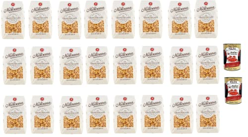 24x La Molisana Ditaloni Rigati N. 42 Pasta Lenta Lavorazione Teigwaren aus Hartweizengrieß Bronze-Zeichnung 500g + 2x Italian Gourmet Polpa 24x La Molisana Ditaloni Rigati N. 42 Pasta Lenta Lavorazione Teigwaren aus Hartweizengrieß Bronze-Zeichnung 500g + 2x Italian Gourmet Polpa von Italian Gourmet E.R.