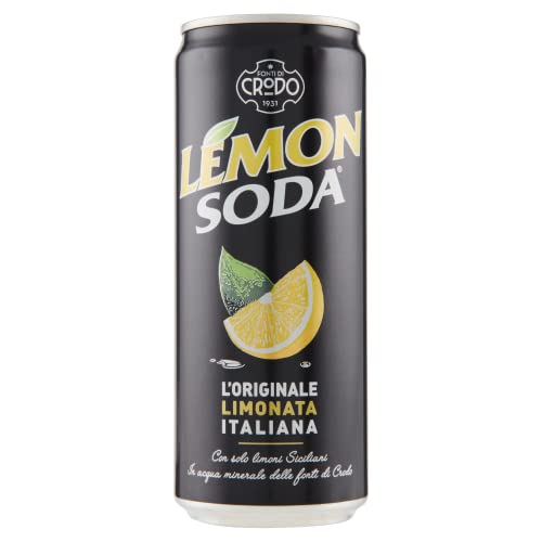 24x Lemonsoda 330 ml Campari Group Lemon soda Zitrone italienisch Limonata +Italian Gourmet Polpa von Italian Gourmet E.R.