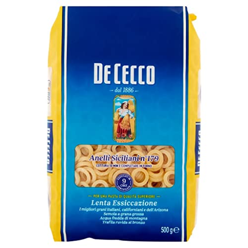 24x Pasta De Cecco 100% Italienisch Anelli Siciliani n. 179 Nudeln 500g + Italian Gourmet Polpa 400g 24x Pasta De Cecco 100% Italienisch Anelli Siciliani n. 179 Nudeln 500g + Italian Gourmet Polpa 400g von Italian Gourmet E.R.
