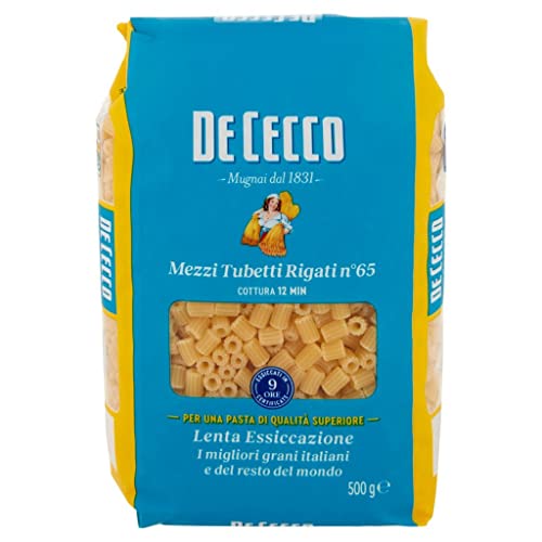 24x Pasta De Cecco 100% Italienisch Mezzi Tubetti Rigati N°65 Nudeln 500g + Italian Gourmet Polpa 400g 24x Pasta De Cecco 100% Italienisch Mezzi Tubetti Rigati N°65 Nudeln 500g + Italian Gourmet Polpa 400g von Italian Gourmet E.R.
