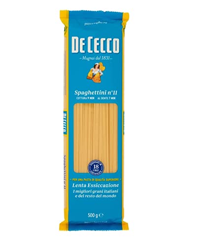 24x Pasta De Cecco 100% Italienisch Spaghettini n°11 Nudeln 500g + Italian Gourmet Polpa 400g von Italian Gourmet E.R.