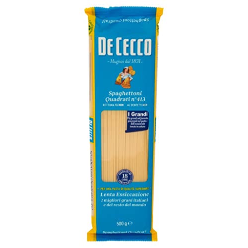 24x Pasta De Cecco 100% Italienisch Spaghettoni Quadrati N°413 Nudeln 500g + Italian Gourmet Polpa 400g 24x Pasta De Cecco 100% Italienisch Spaghettoni Quadrati N°413 Nudeln 500g + Italian Gourmet Polpa 400g von Italian Gourmet E.R.