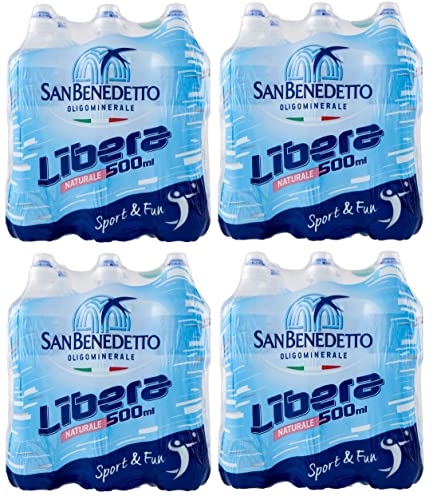 24x San Benedetto Acqua Naturale Libera Oligomineralisches Natürliches Wasser PET-Einwegflasche 500ml + Italian Gourmet Polpa di Pomodoro 400g Dose 24x San Benedetto Acqua Naturale Libera Oligomineralisches Natürliches Wasser PET-Einwegflasche 500ml + Italian Gourmet Polpa di Pomodoro 400g Dose von Italian Gourmet E.R.