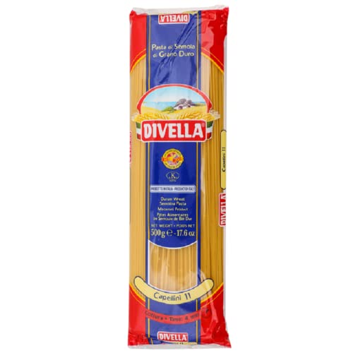 36x Divella Capellini N. 11 Hartweizengrieß Pasta Italienische Nudeln 500g Packung + Italian Gourmet Polpa di Pomodoro 400g Dose 36x Divella Capellini N. 11 Hartweizengrieß Pasta Italienische Nudeln 500g Packung + Italian Gourmet Polpa di Pomodoro 400g Dose von Italian Gourmet E.R.