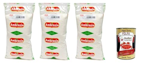 3x Ambrosio🥥 Kokosmeel🥥, Rapè Kokospulp Zak van 1 kg+ Italian Gourmet polpa 400g 3x Ambrosio🥥 Kokosmeel🥥, Rapè Kokospulp Zak van 1 kg+ Italian Gourmet polpa 400g von Italian Gourmet E.R.
