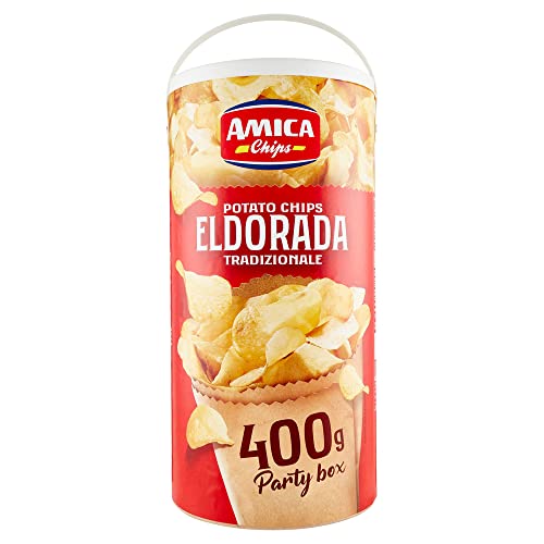 3x Amica Chips Eldorada Classica Chips Kartoffelchips gesalzen 400g Kartoffel 3x Amica Chips Eldorada Classica Chips Kartoffelchips gesalzen 400g Kartoffel von Italian Gourmet E.R.