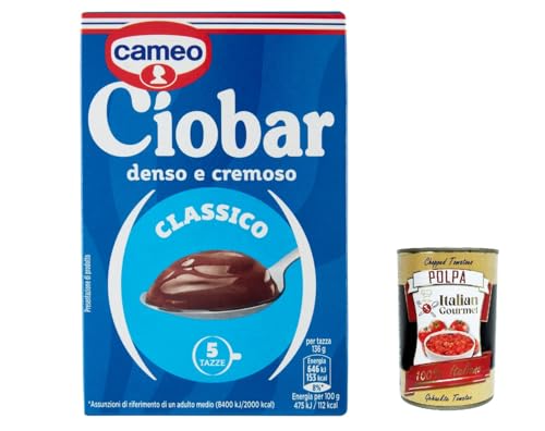 3x Cameo Ciobar Classico heiße schokolade hot chocolate 125g 3x5 Beutel + talian Gourmet polpa 400g von Italian Gourmet E.R.