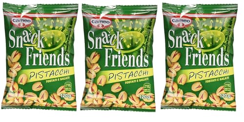 3x Cameo Snack Friends Pistazien, 120g Packung+ Italian Gourmet polpa 400g 3x Cameo Snack Friends Pistazien, 120g Packung+ Italian Gourmet polpa 400g von Italian Gourmet E.R.