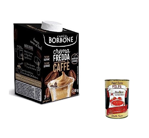 3x Crema fredda Caffè Borbone Kaffee Kaltcreme coffee drink Creme auf Milchbasis mit Kaffee 550ml + Italian Gourmet polpa 400g 3x Crema fredda Caffè Borbone Kaffee Kaltcreme coffee drink Creme auf Milchbasis mit Kaffee 550ml + Italian Gourmet polpa 400g von Italian Gourmet E.R.