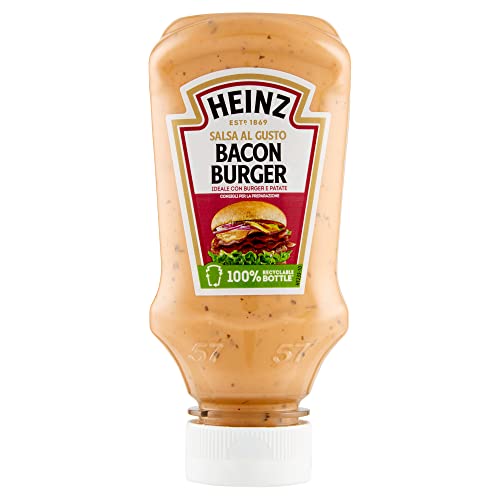 3x Heinz Salsa Bacon Burger geräucherte und aromatisierte Bacon sauce 225 gr von Italian Gourmet E.R.