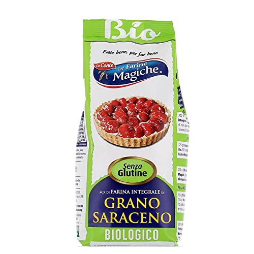 3x Lo conte Le farine magiche Grano Saraceno Buchweizen 500g Glutenfrei, Volkorn 3x Lo conte Le farine magiche Grano Saraceno Buchweizen 500g Glutenfrei, Volkorn von Italian Gourmet E.R.