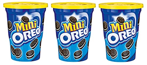 3x MINI OREO Biscotti al cacao ripieni di crema alla vaniglia Kekse Kakaokekse gefüllt mit Vanillecreme Cup Biscuits 115g 3x MINI OREO Biscotti al cacao ripieni di crema alla vaniglia Kekse Kakaokekse gefüllt mit Vanillecreme Cup Biscuits 115g von Italian Gourmet E.R.
