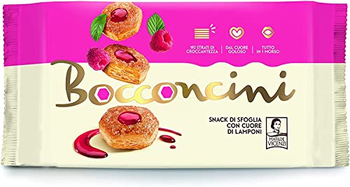 3x Matilde Vicenzi Bocconcini mit Himbeerherz - 90 g von Italian Gourmet E.R.