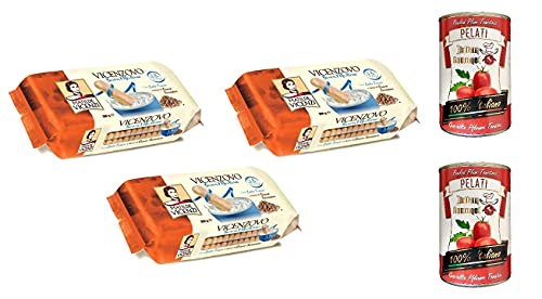 3x Matilde Vicenzi Savoiardi buon mattino Löffelbiskuits 300g kekse Frühstück + Italian Gourmet 100% italienische geschälte Tomaten dosen 2x 400g 3x Matilde Vicenzi Savoiardi buon mattino Löffelbiskuits 300g kekse Frühstück + Italian Gourmet 100% italienische geschälte Tomaten dosen 2x 400g von Italian Gourmet E.R.